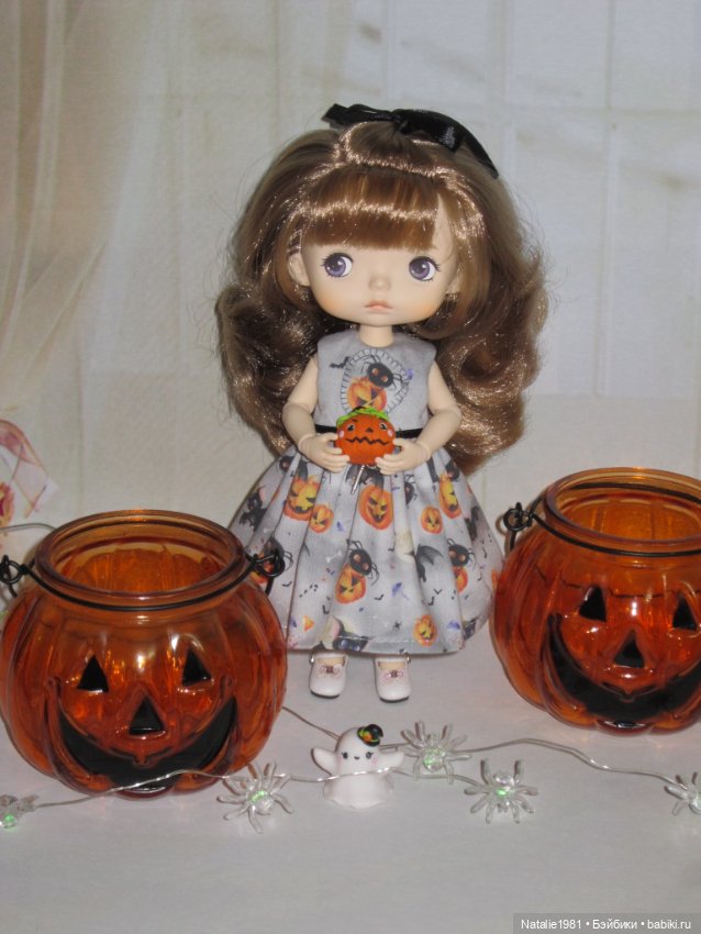 Хэллоуин с опозданием. Мои кукложители поздравляют всех причастных