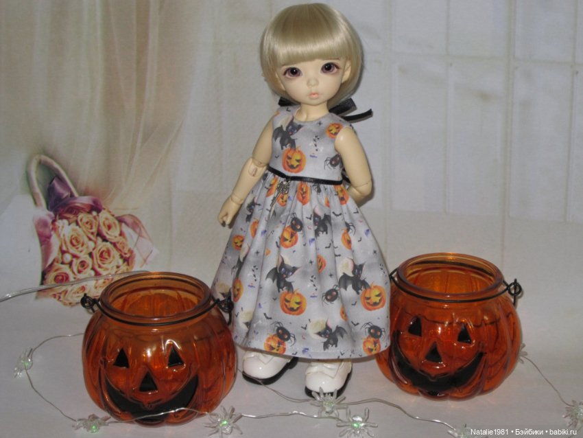 Хэллоуин с опозданием. Мои кукложители поздравляют всех причастных (фото 9)