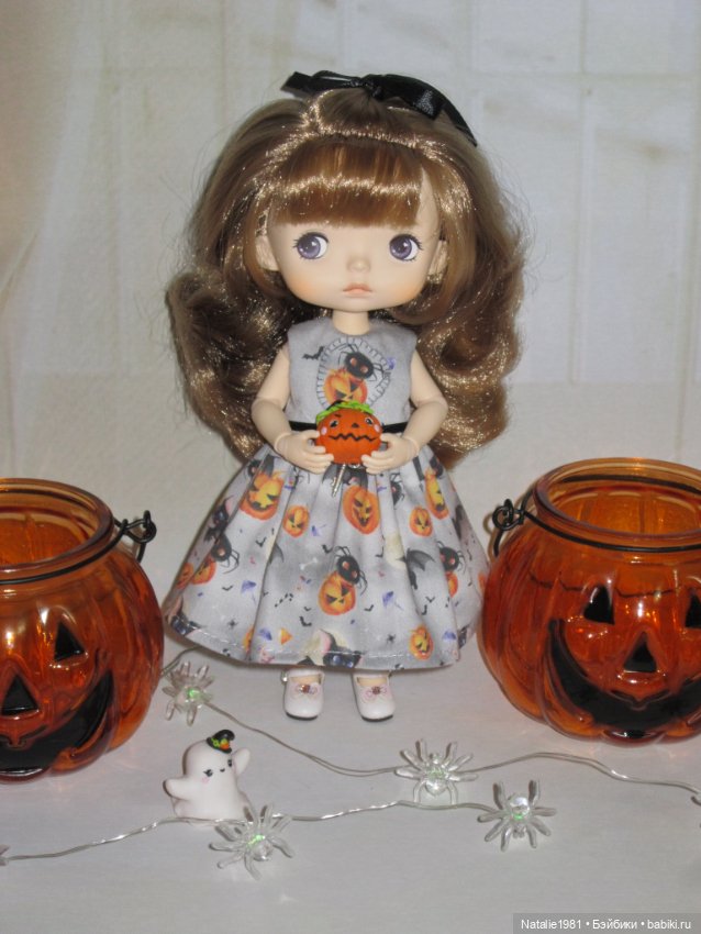 Хэллоуин с опозданием. Мои кукложители поздравляют всех причастных