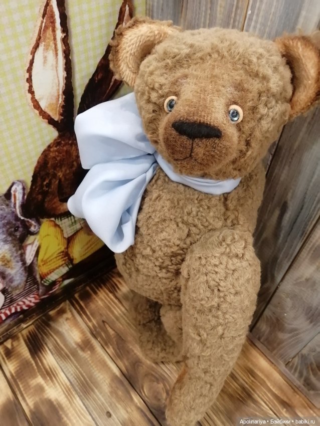 Christopher мишка-тедди — Авторские мишки Тедди и друзья: фото (фото 6)