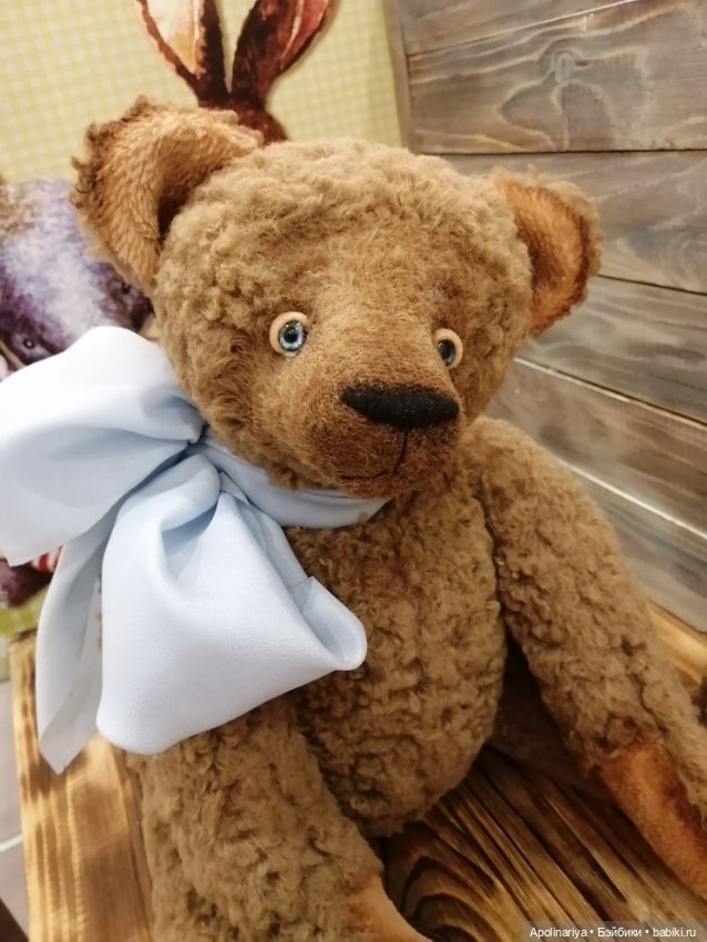 Christopher мишка-тедди — Авторские мишки Тедди и друзья: фото (фото 9)
