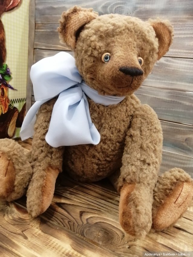 Christopher мишка-тедди — Авторские мишки Тедди и друзья: фото (фото 7)