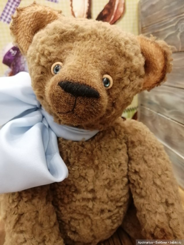 Christopher мишка-тедди — Авторские мишки Тедди и друзья: фото (фото 10)