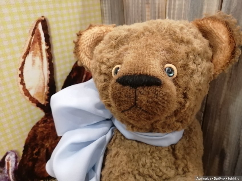 Christopher мишка-тедди — Авторские мишки Тедди и друзья: фото (фото 4)
