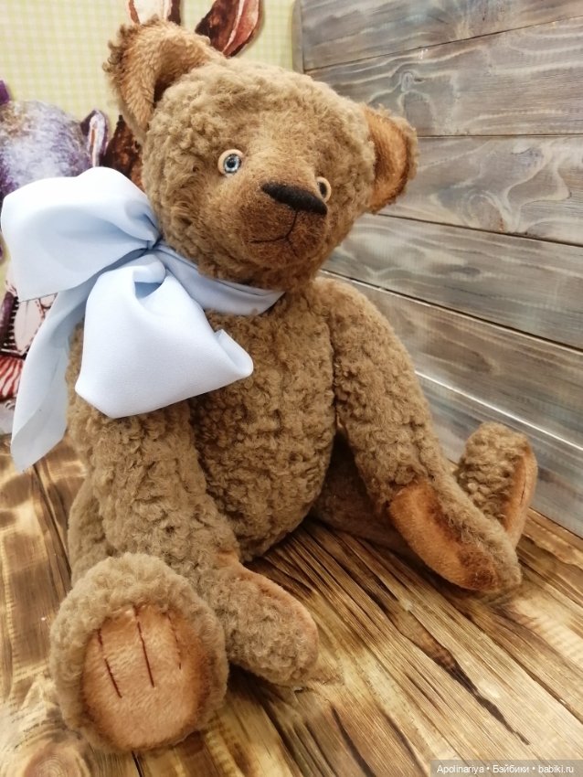 Christopher мишка-тедди — Авторские мишки Тедди и друзья: фото (фото 8)