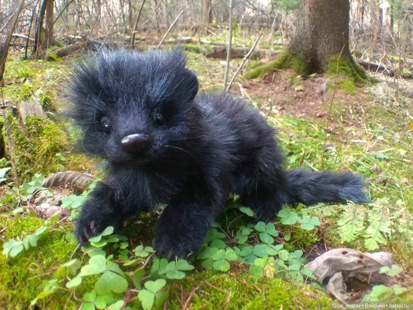 Что за зверь — Авторские игрушки из разных материалов: синельная проволока (фото 6)