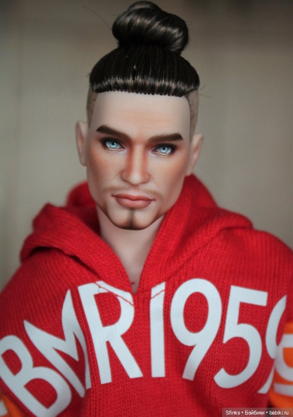 Ещё один усатенький — ООАК и кастом Барби (Barbie): репейнт