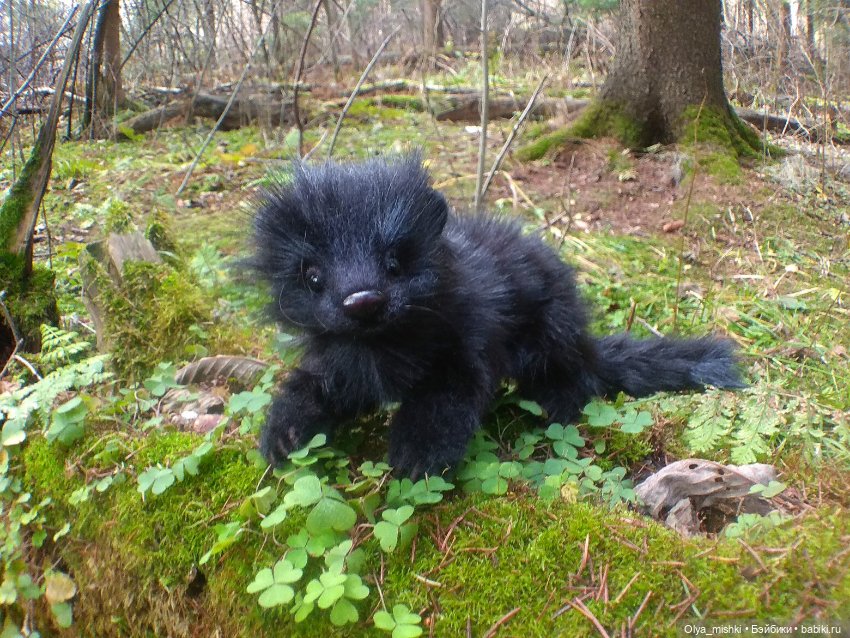 Что за зверь — Авторские игрушки из разных материалов: синельная проволока (фото 8)