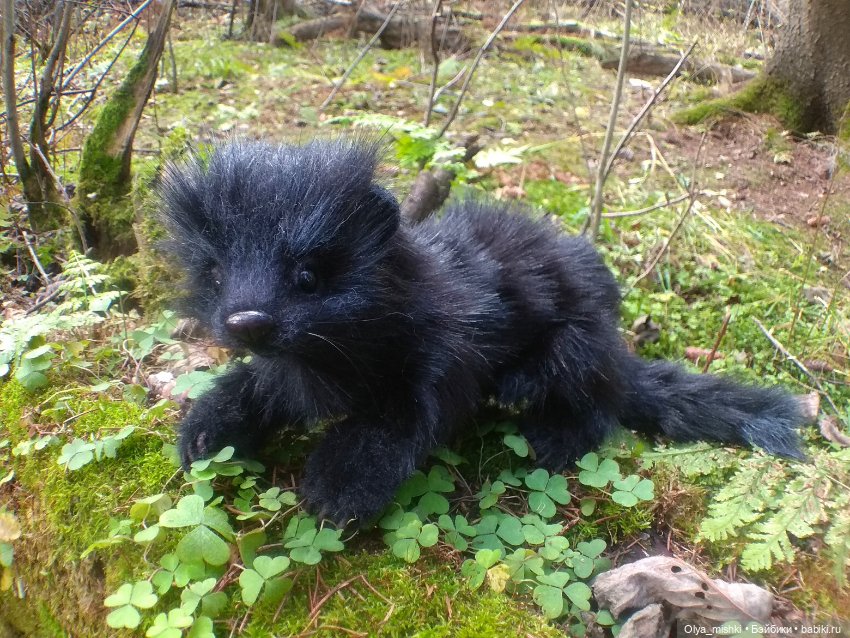 Что за зверь — Авторские игрушки из разных материалов: синельная проволока (фото 4)