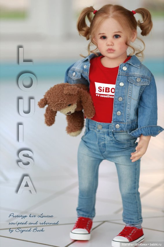 Louisa скульптора Sigrid Bock, автор прототипа сам скульптор (фото 2)