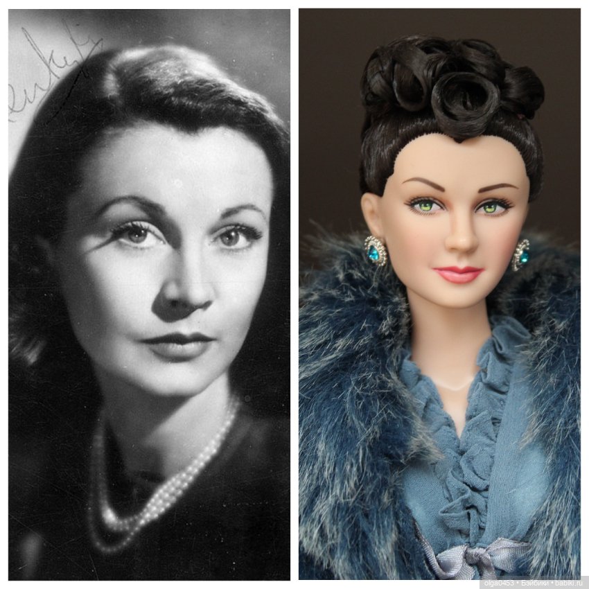 День рожденья Вивьен Ли в куклах