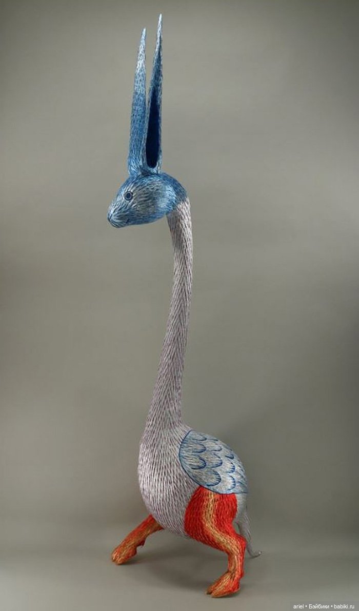 Фигурки зверей из папье-маше от Роберто Бенавидеса (Roberto Benavidez) (фото 5)