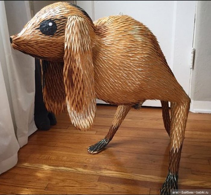 Фигурки зверей из папье-маше от Роберто Бенавидеса (Roberto Benavidez) (фото 4)