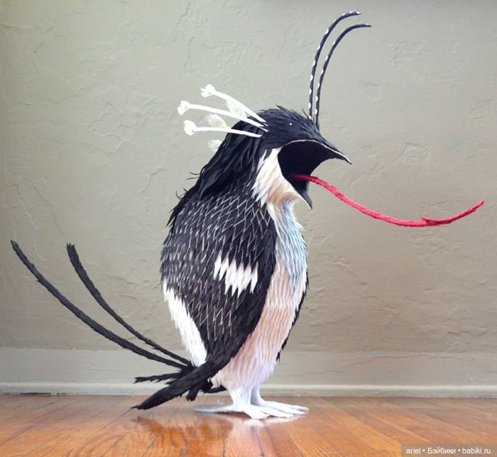 Фигурки зверей из папье-маше от Роберто Бенавидеса (Roberto Benavidez) (фото 9)