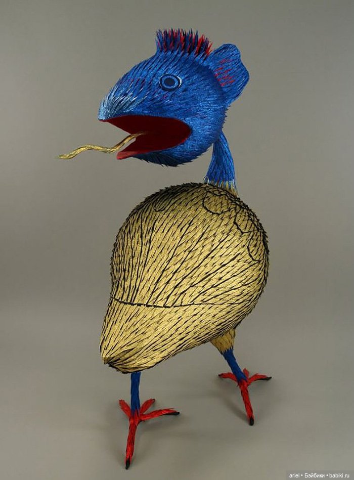 Фигурки зверей из папье-маше от Роберто Бенавидеса (Roberto Benavidez)