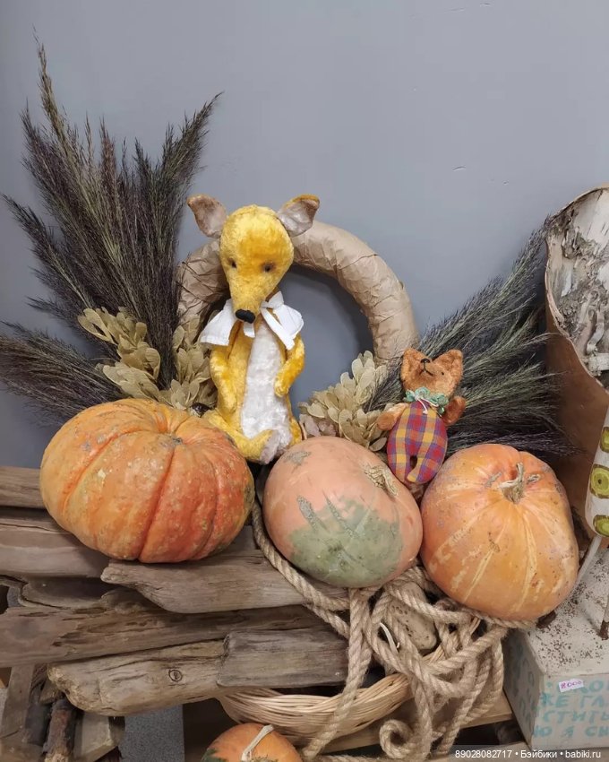 Игрушки в галерее — Авторские мишки Тедди и друзья: фото (фото 3)