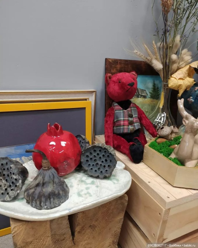 Игрушки в галерее — Авторские мишки Тедди и друзья: фото (фото 4)