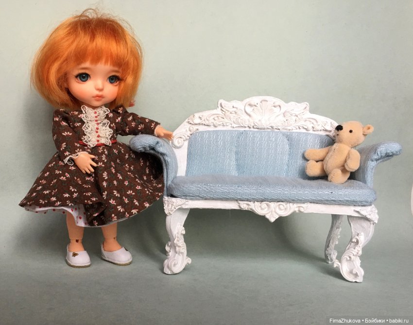 Диванчик — Мебель для кукол и домиков: фото (фото 2)
