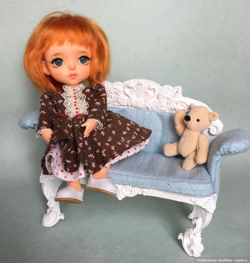 Диванчик — Мебель для кукол и домиков: фото