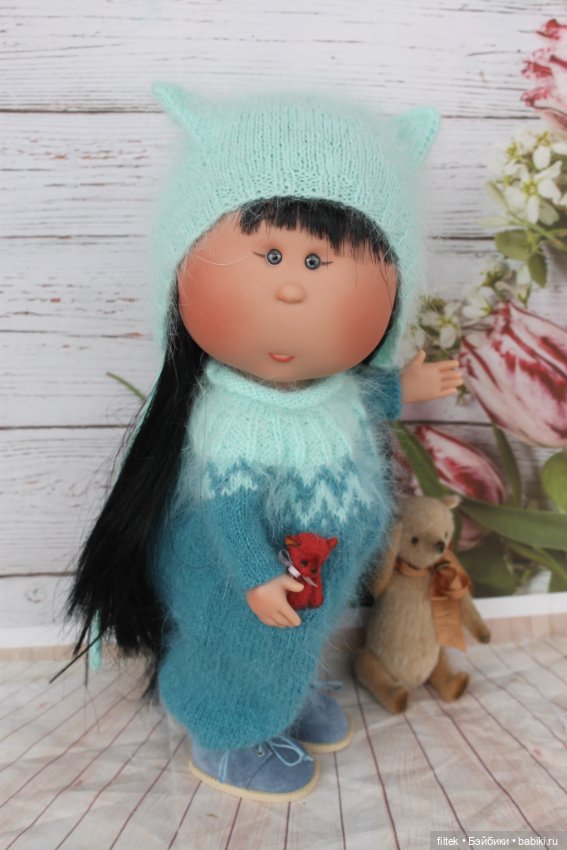 Пушистое чудо для Мии — Куклы Nines d'Onil (Нинес): Миа (Mia) (фото 4)