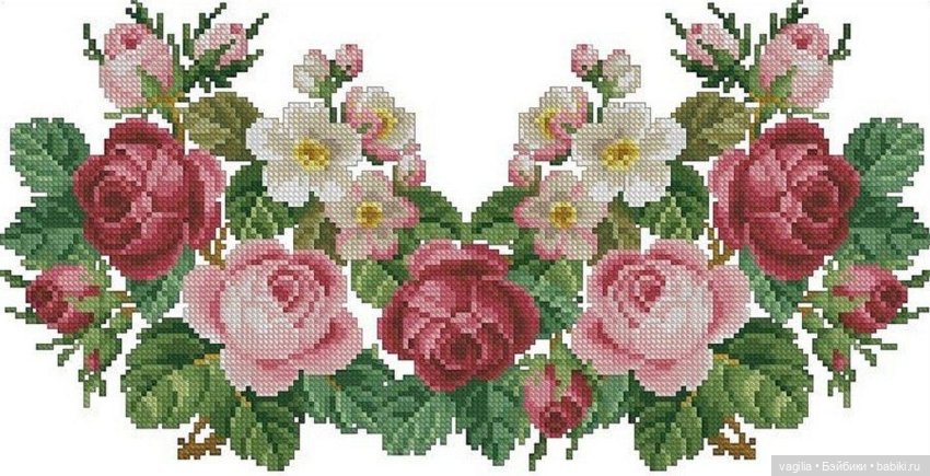 Ещё вышиванки, правда без схем, но вполне читаемы (фото 5)