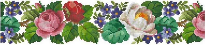 Ещё вышиванки, правда без схем, но вполне читаемы