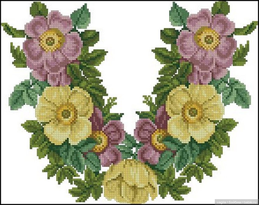 Ещё вышиванки, правда без схем, но вполне читаемы (фото 3)