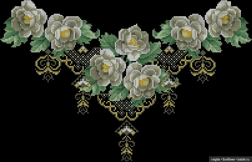 Ещё вышиванки, правда без схем, но вполне читаемы