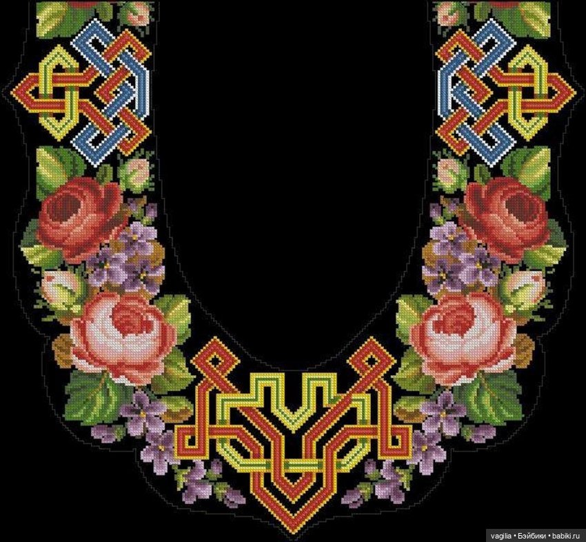 Ещё вышиванки, правда без схем, но вполне читаемы