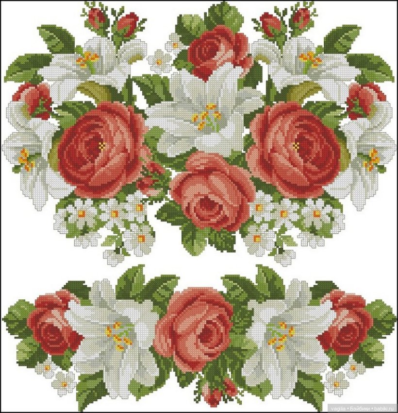 Ещё вышиванки, правда без схем, но вполне читаемы