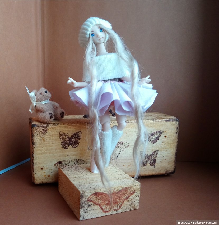 Шарнирная эльфочка — Авторские шарнирные куклы своими руками: лепка