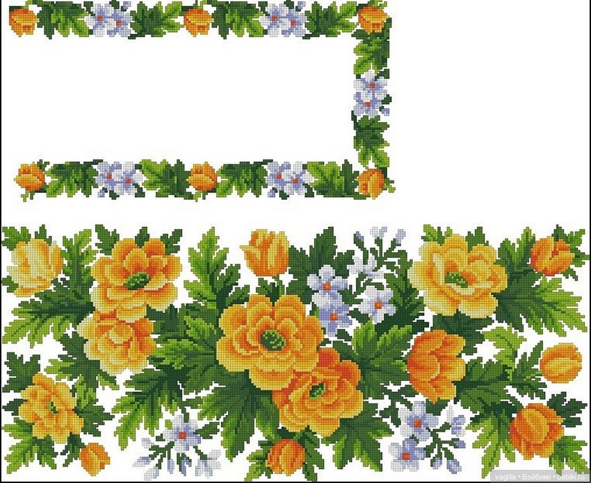 Ещё вышиванки, правда без схем, но вполне читаемы