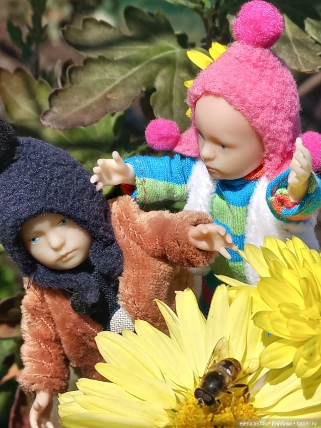 Как мы пчёлку ловили — Куклы Минимир (Minimir): Пупсы 7 и 11 см