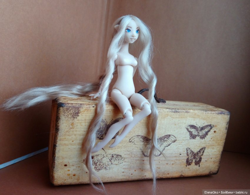 Шарнирная эльфочка — Авторские шарнирные куклы своими руками: лепка (фото 4)