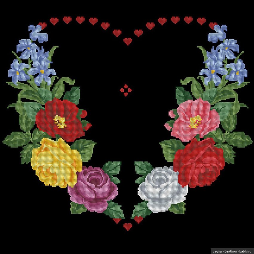 Ещё вышиванки, правда без схем, но вполне читаемы