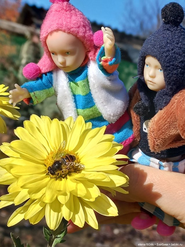 Как мы пчёлку ловили — Куклы Минимир (Minimir): Пупсы 7 и 11 см