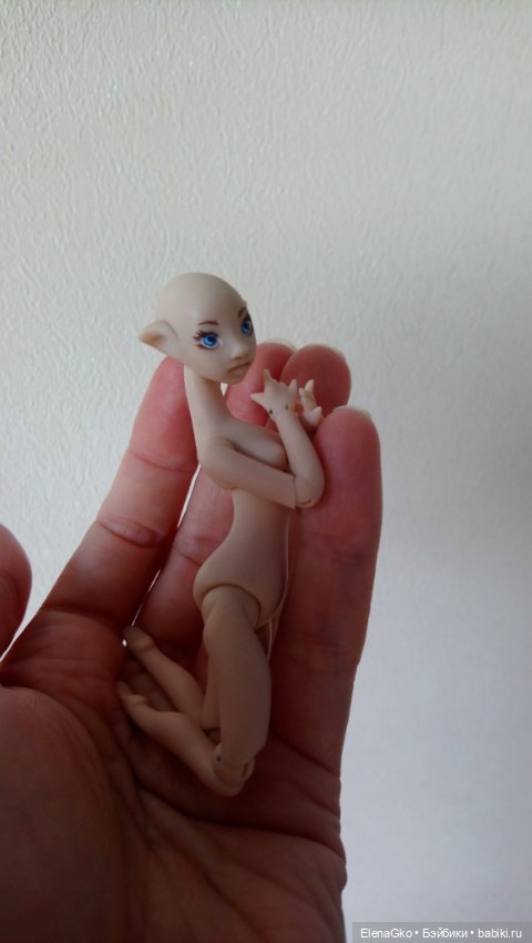 Шарнирная эльфочка — Авторские шарнирные куклы своими руками: лепка (фото 5)