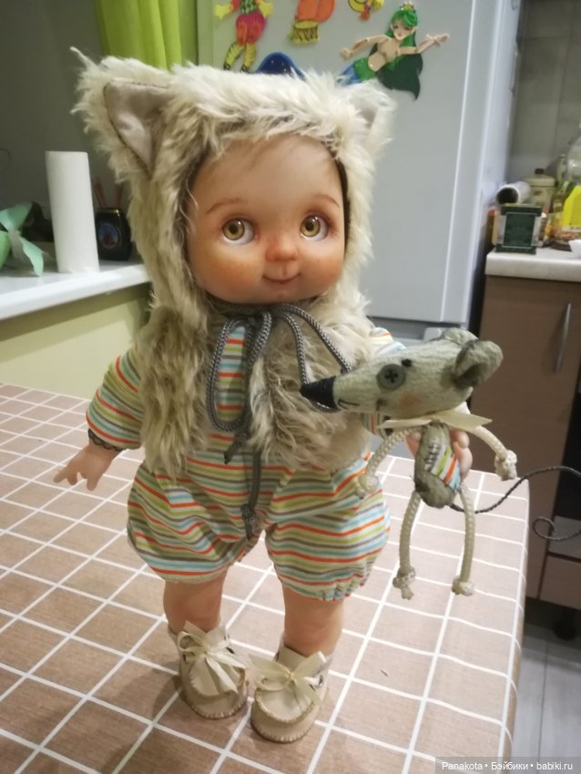 Кто сказал "мяу" — Реставрация и преображение кукол: ремонт (фото 6)