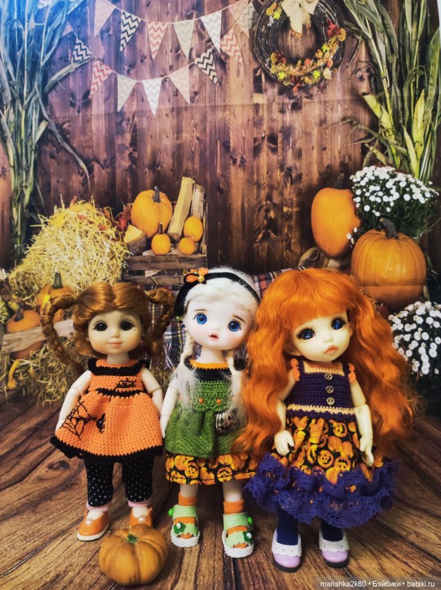 Наш хэллоуин — Домашние коллекции кукол: фото собраний (фото 4)