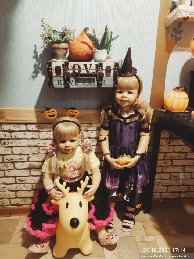 Наш хэллоуин — Домашние коллекции кукол: фото собраний