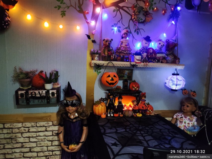 Наш хэллоуин — Домашние коллекции кукол: фото собраний