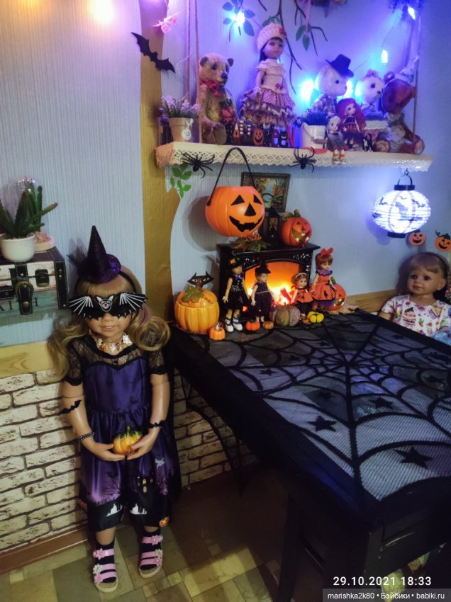 Наш хэллоуин — Домашние коллекции кукол: фото собраний