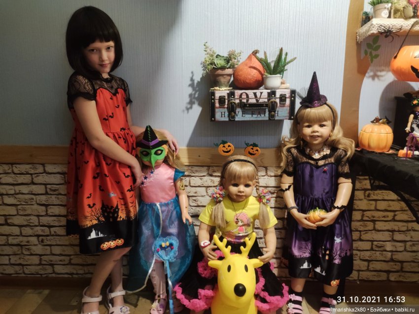 Наш хэллоуин — Домашние коллекции кукол: фото собраний