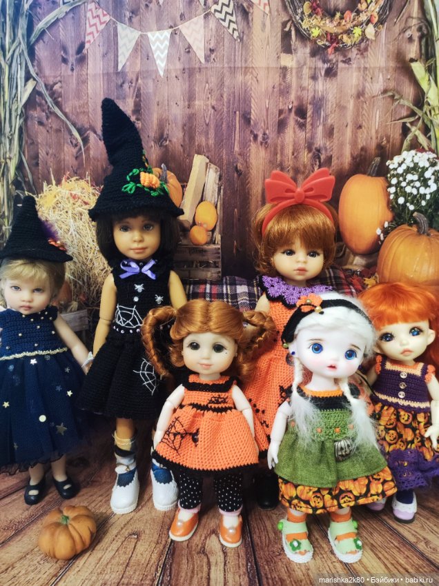 Наш хэллоуин — Домашние коллекции кукол: фото собраний (фото 5)