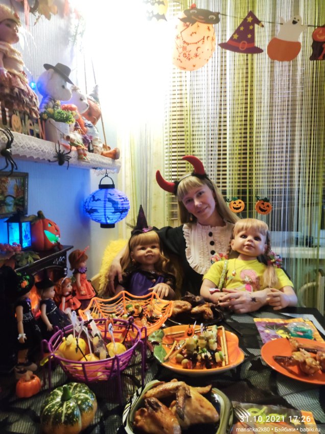 Наш хэллоуин — Домашние коллекции кукол: фото собраний (фото 10)