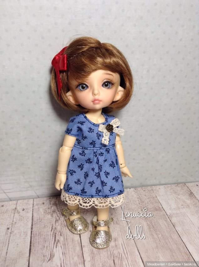 Оттенки синего — Одежда и обувь для кукол BJD (БЖД): 1/3 (фото 4)