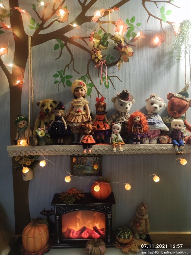 Наш хэллоуин — Домашние коллекции кукол: фото собраний