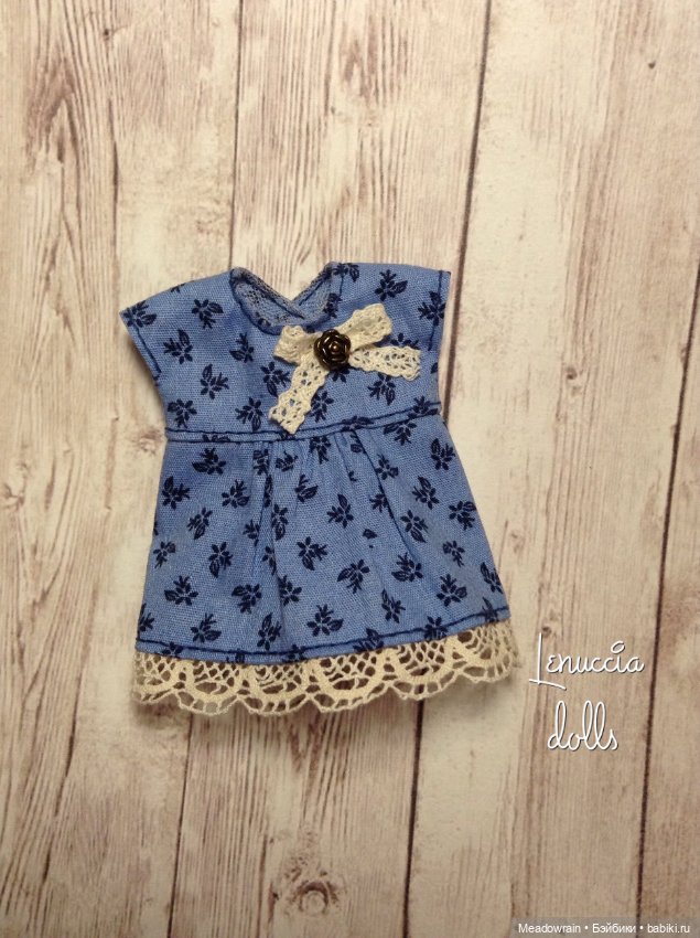 Оттенки синего — Одежда и обувь для кукол BJD (БЖД): 1/3 (фото 5)