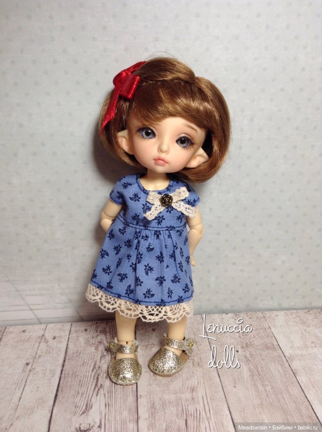 Оттенки синего — Одежда и обувь для кукол BJD (БЖД): 1/3