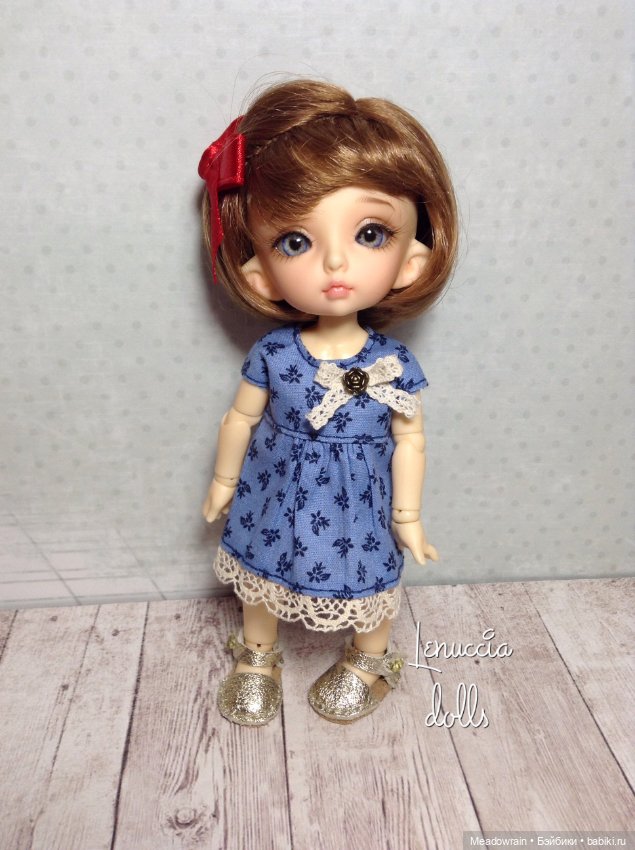 Оттенки синего — Одежда и обувь для кукол BJD (БЖД): 1/3 (фото 6)